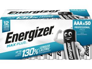 Batteri ENERGIZER Max Plus AAA 50 fp