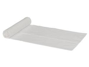 Papperskorgspåse LDPE 15L 15my vit 30 rl