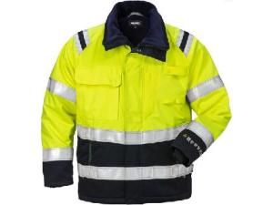 Flam Vinterjacka Varsel Gul Marin XL