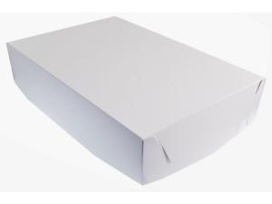 Tårtlock 30x45x9 cm vit 100 fp