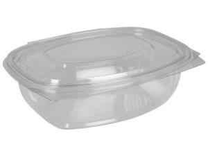 Salladsskål m lock klar 1000ml 50 fp