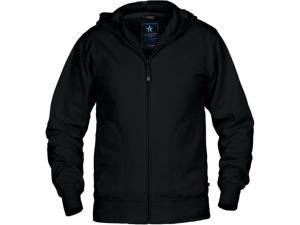 Hoodie zip TEXSTAR HC03 svart 3XL