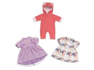 Dockkläder 36-40cm 3 fp