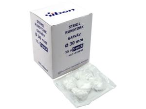 Rundtork GV steril 5-p 30mm 75 fp