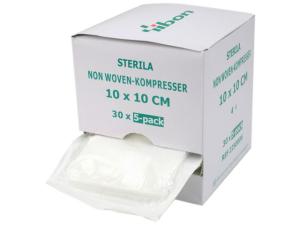 Kompress NW steril 5-p 10x10cm 150 fp