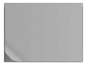 Skrivunderlägg m hel ficka 49x65cm sva