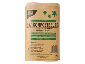 Kompostpåse PURE 10L brun 50 fp