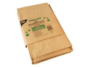 Kompostpåse PURE papp 120L brun 3 fp