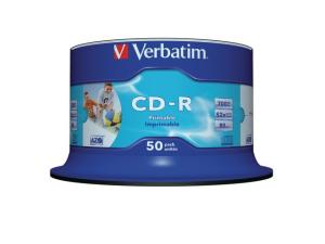 CD-R VERBATIM 700MB Printable 50 fp