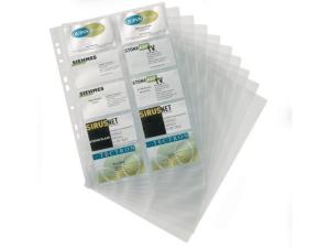 Visitkortsficka DURABLE 10 fp