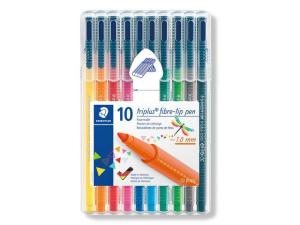Fineliner STAEDTLER Triplus Color 10 fp