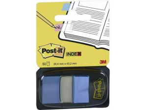 Index POST-IT 25 4x43 2mm kornblå 50 fp