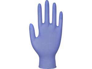 Nitrilhandske puderfri blå S 150 fp