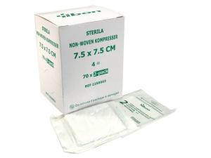 Kompress NW Steril 7 5x7 5cm 2-p 140 fp