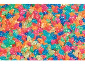 Pärlmix fjärilar transp 500g 2600 fp