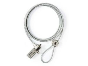 Vajerlås NEDIS Notebook lås siffra 1 8m