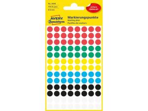 Färgkodningsprick AVERY Ø8mm färg 416 fp