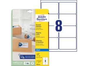 Etikett AVERY QD 99 1x67 7 200 fp