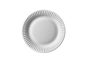 Tallrik PURE papper Ø150mm vit 100 fp