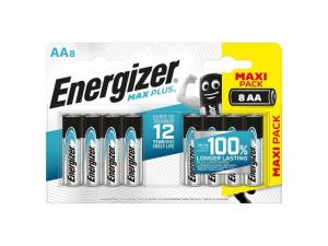 Batteri ENERGIZER Max Plus AA 8 fp
