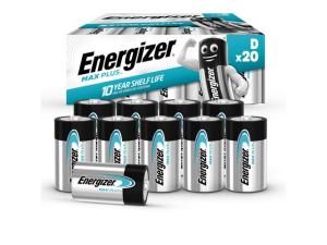 Batteri ENERGIZER Max Plus D 20 fp