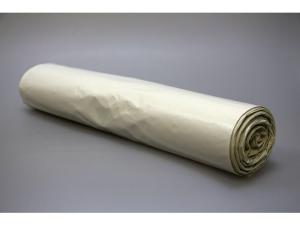Plastsäck LD 70L 40my vit 25 rl