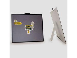 Flanotavla med stödben 90x80cm