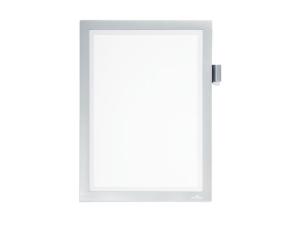 Magnetram självh DURAFRAME note A4 silv