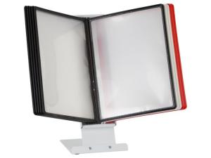 Bordsställ ACTUAL A4 10 ramar sort färg