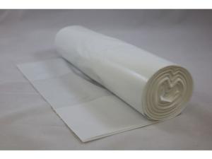 Papperskorgspåse LDPE 30L 30my vit 50 rl