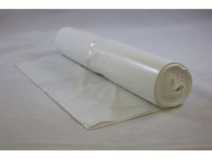 Papperskorgspåse LDPE 40L 18my vit 50 rl