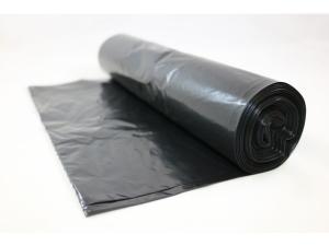 Plastsäck LD 60L 40my svart 25 rl