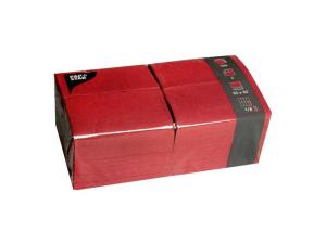 Servett 3-lags 33x33cm vinröd 250 fp