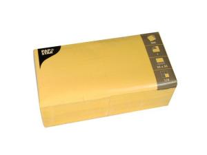 Servett 1-lags 33x33cm gul 500 fp