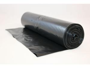 Plastsäck LD 125L 40my svart 25 rl