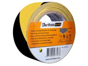 Markeringstejp 50mmx33m gul svart