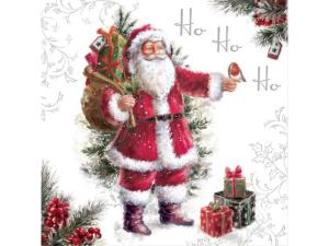 Servett HoHoHo 3-lags 33x33cm 20 fp