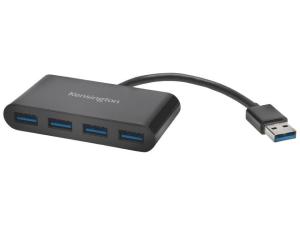 Hub KENSINGTON USB 3 0 4-Port svart