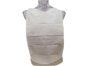 Haklapp BIO med tejp vit 100 fp