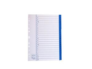 Pappersregister A4 A-Ö 10 fp