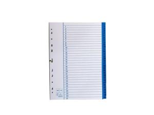 Pappersregister A4 1-31 10 fp