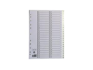 Plastregister A4 1-52 vit