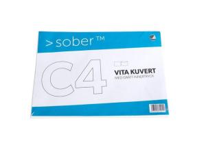 Kuvert konsument fp C4 FH vit 5 fp