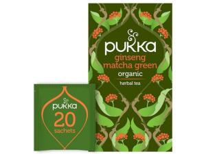 Te PUKKA Ginseng Matcha Green 20 fp