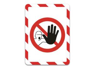 Magnetram DJOIS solo A3 röd vit 2 fp