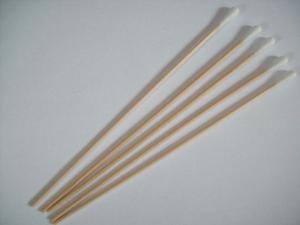 Öronpinne trä osteril 100 fp