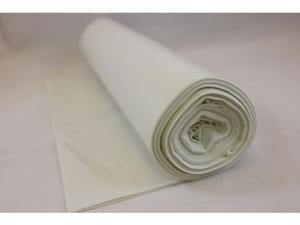 Papperskorgspåse LDPE 40L 30my vit 50 rl