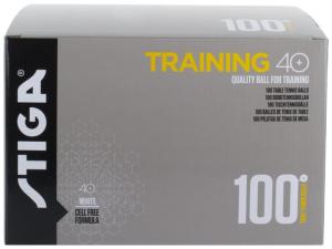 Bordtennisboll STIGA Training vit 100 fp