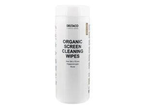 Rengöringsduk DELTACO våt skärm 60 fp