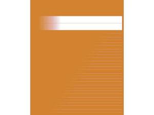 Skrivh 17x21cm linj 5 5 5 7mm orange